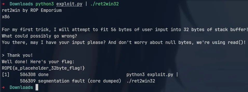 ret2win-x86-20260323